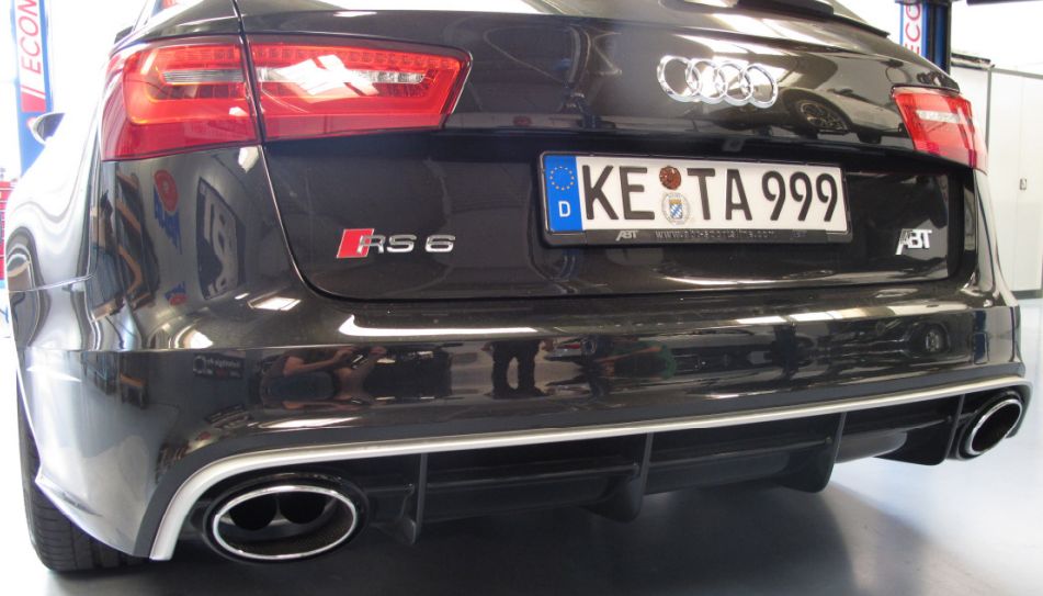 Audi RS7 ABT выхлопная система